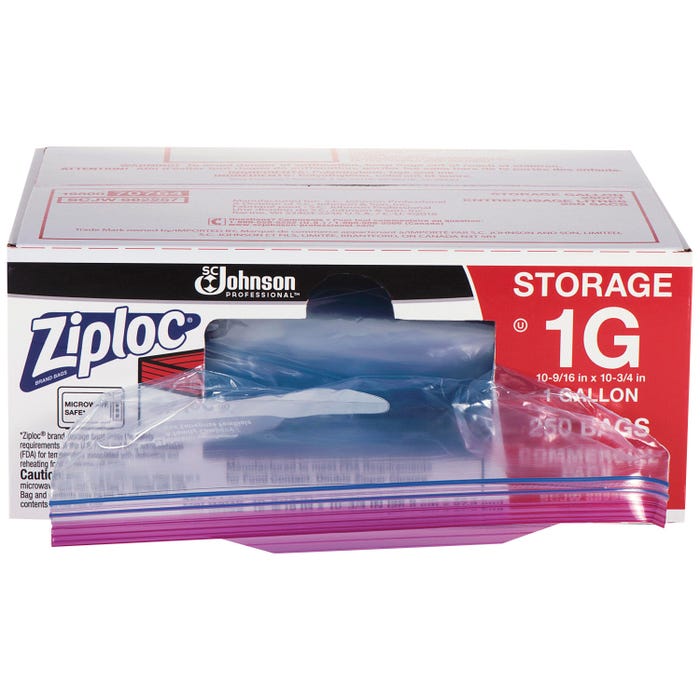 ZIP TOP GALLON STORAGE BAG