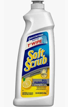 SOFT SCRUB 8/24 OZ