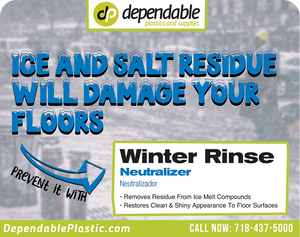 Ice and Salt Residue Will Damage Your Floors