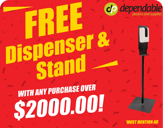 How to Get a Free Hand Sanitizer Dispenser & Stand