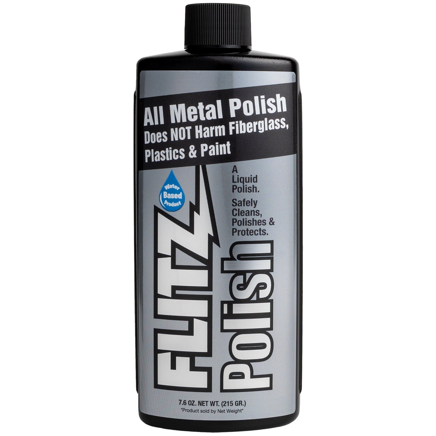 FLITZ LIQUID METAL POLISH 7.6 OZ. 6/CS.