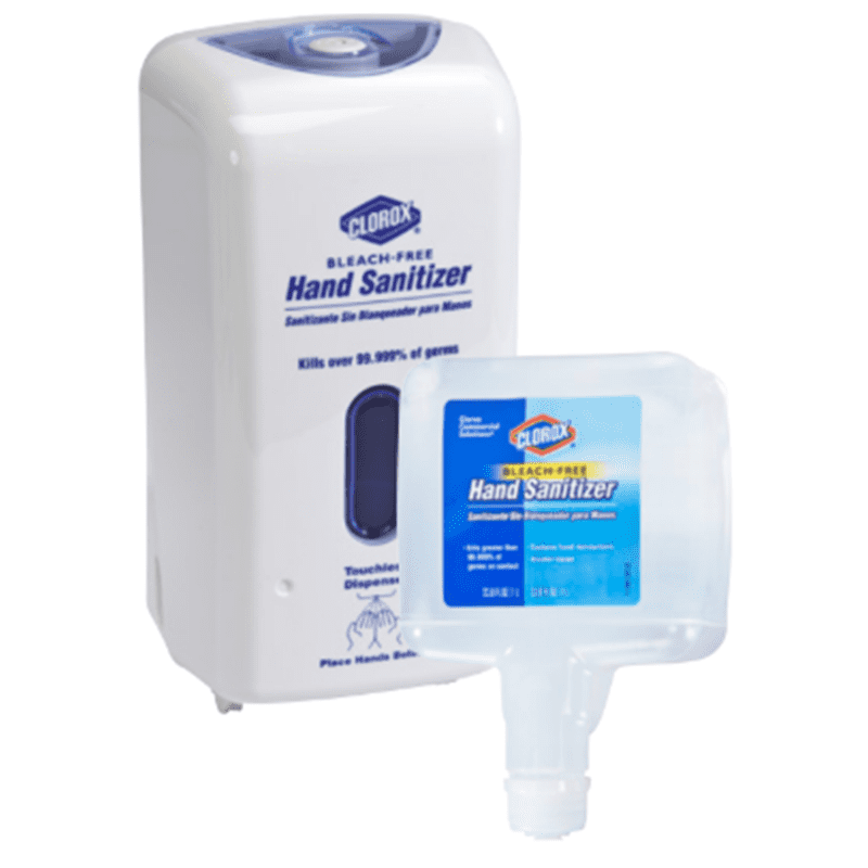 CLOROX HAND SANITIZER DISP 1 LITER