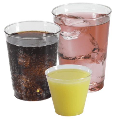 CLEAR TUMBLERS