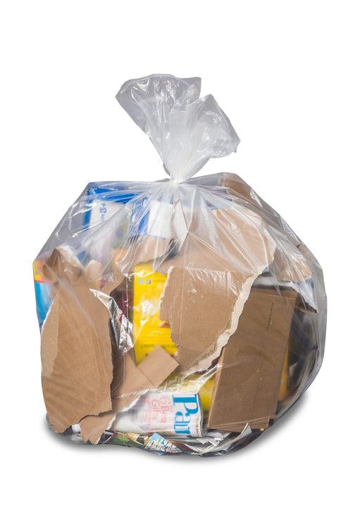 CLEAR RECYCLING BAGS