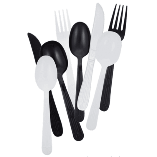 HEAVY WEIGHT SOUP SPOONS BLK 1000/CS.