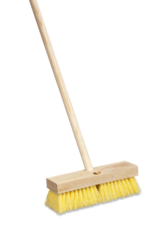 DECK BRUSH W/ STICK