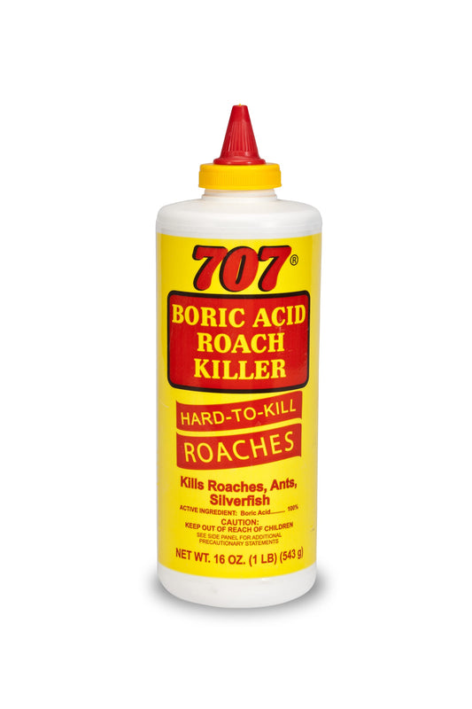 BORIC ACID ROACH POWDER "707" 12/16 OZ.