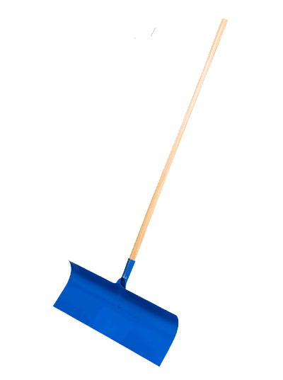 24" HEAVY DUTY METAL CURVED SHOVEL