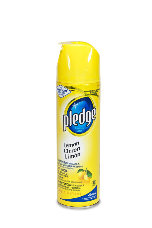 PLEDGE LEMON FURNITURE POLISH  6/CS