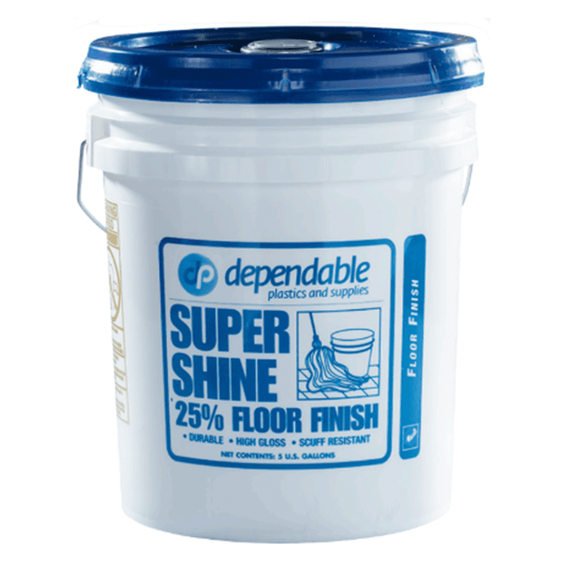 25% FLOOR FINISH