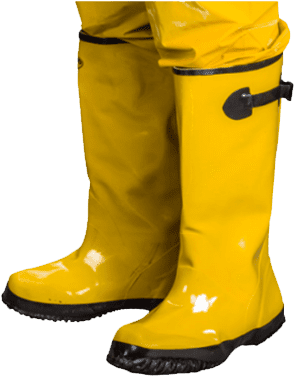 YELLOW SLUSH BOOTS
